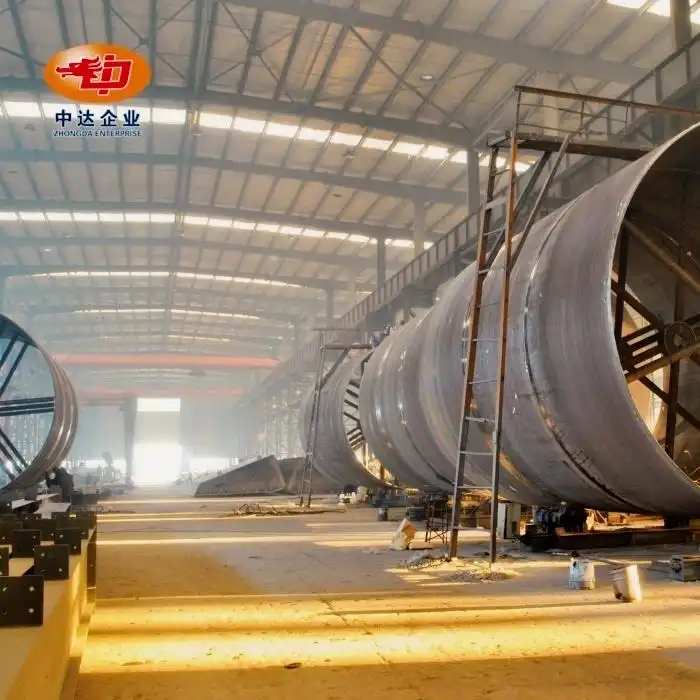 Double-In and Double-Out Steel Shell for Coal Mill Double-In and Double-Out Steel Shell for Coal Mill